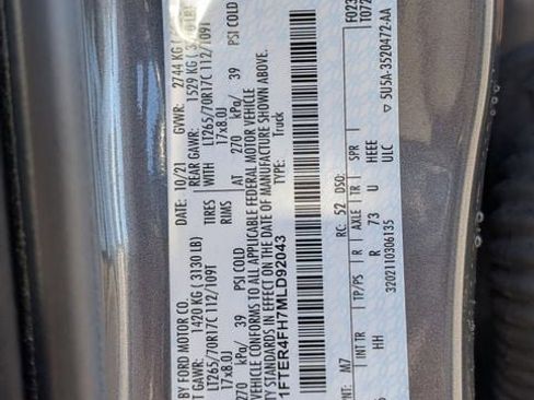 Certified 2021 Ford Ranger Lariat w/ Tremor Off-Road Package image 30