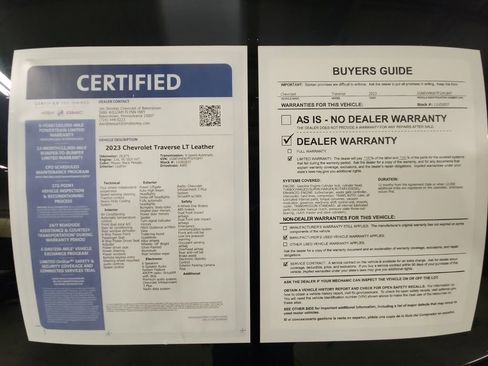 Certified 2023 Chevrolet Traverse LT AWD/4WD image 32
