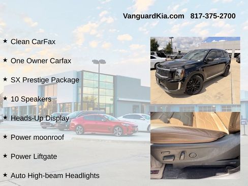 Used 2020 Kia Telluride SX w/ SX Prestige Package AWD/4WD image 6