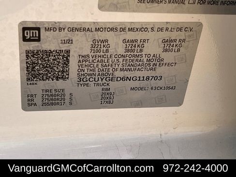 Used 2022 Chevrolet Silverado 1500 LTZ w/ LTZ Convenience Package II image 32