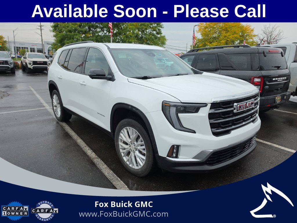 Used 2025 GMC Acadia Elevation w/ Elevation Premium Package AWD/4WD image 3