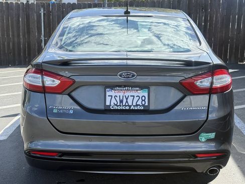 Used 2016 Ford Fusion Energi Titanium w/ Driver Assist Package FWD image 6
