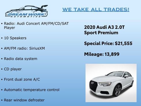 Used 2020 Audi A3 2.0T Premium image 2
