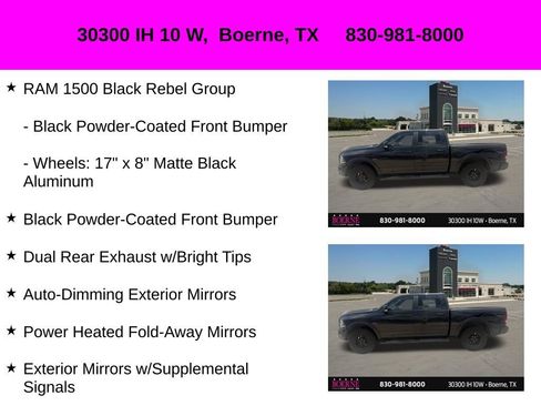 Used 2018 RAM 1500 Rebel w/ Luxury Group AWD/4WD image 18
