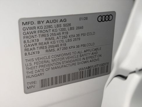 New 2026 Audi Q3 quattro 2.0T image 27