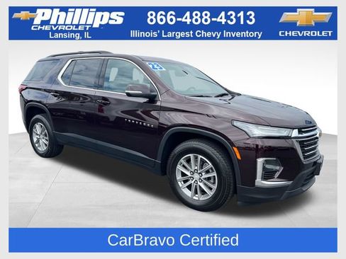 Certified 2023 Chevrolet Traverse LT w/ LPO, Floor Liner Package AWD/4WD image 1