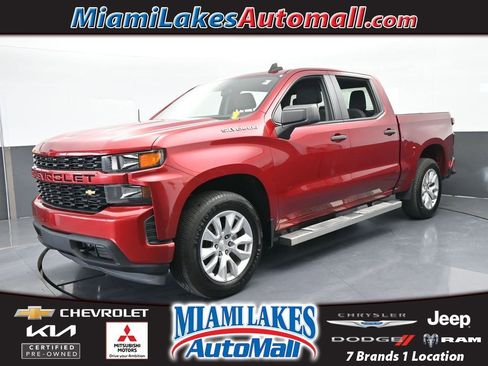Used 2021 Chevrolet Silverado 1500 Custom image 1