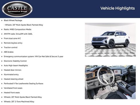 New 2026 Volkswagen Atlas SE image 3