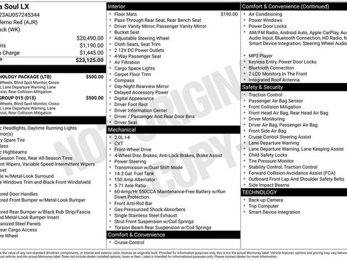 Used 2025 Kia Soul LX w/ Option Group 015 image 3