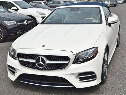 Used 2018 Mercedes-Benz E 400 4MATIC Cabriolet w/ Premium 2 Package (Q02) image 1