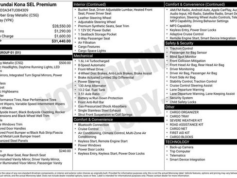 New 2026 Hyundai Kona SEL Premium image 30