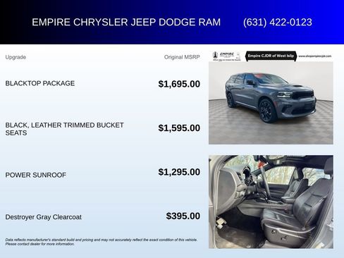 Certified 2022 Dodge Durango R/T w/ Blacktop Package image 7