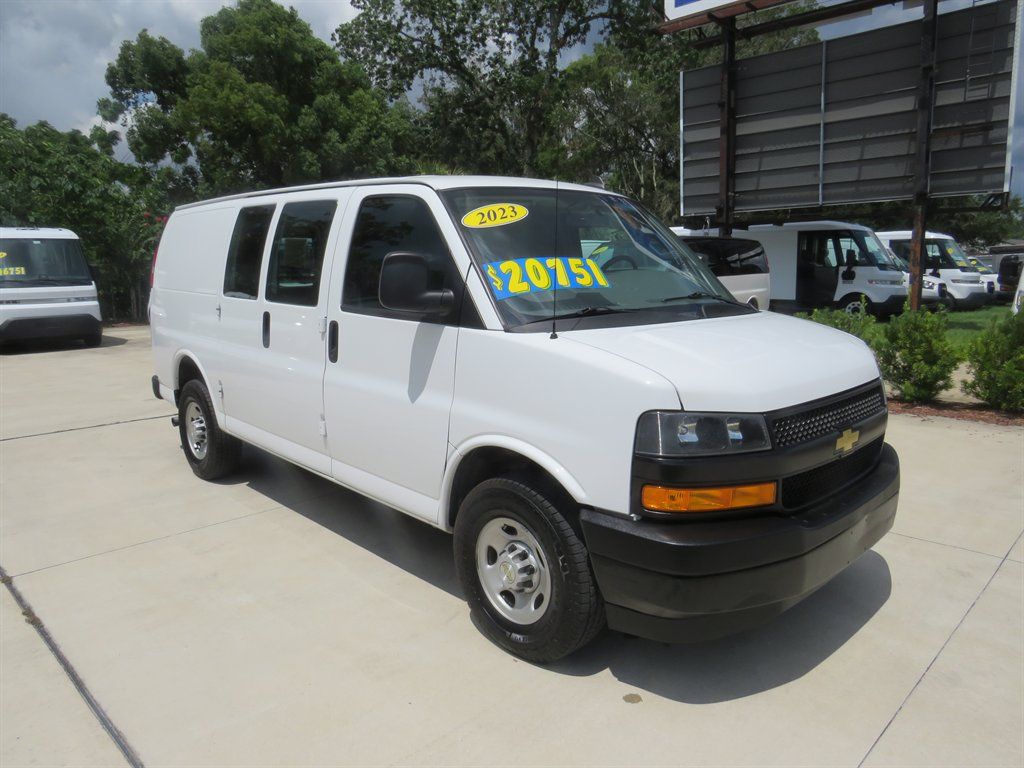Used 2023 Chevrolet Express 2500 w/ Driver Convenience Package RWD image 1