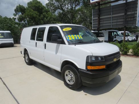 Used 2023 Chevrolet Express 2500 w/ Driver Convenience Package RWD image 1