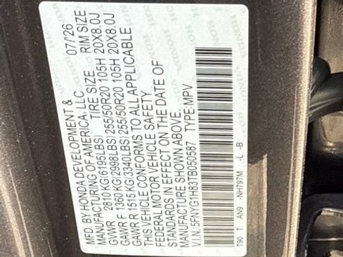 New 2026 Honda Pilot Elite image 29