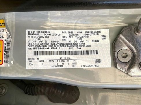 Used 2023 Ford Ranger XLT w/ Equipment Group 301A Mid image 6