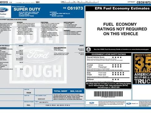 Used 2012 Ford F250 Lariat w/ Lariat Interior Pkg image 16