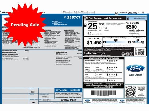 Used 2018 Ford Fusion S image 2