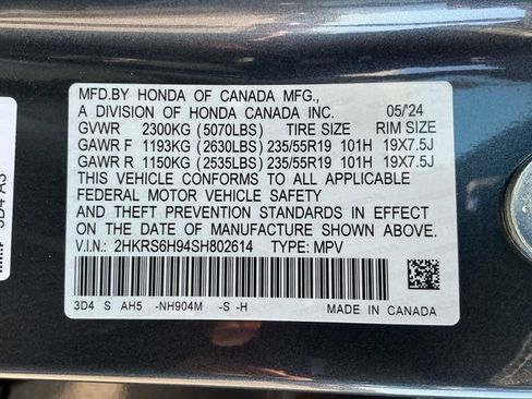 Certified 2025 Honda CR-V Sport Touring image 30