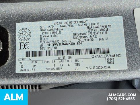 Used 2024 Ford F150 XLT w/ Tow/Haul Package image 30