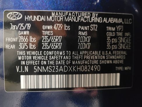 Used 2019 Hyundai Santa Fe SE FWD image 33