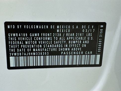 Used 2017 Volkswagen Jetta SE image 16