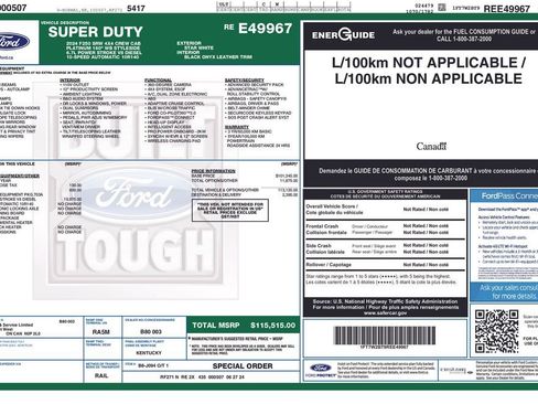 Certified 2024 Ford F250 Platinum image 6