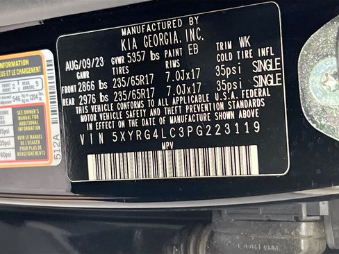 Used 2023 Kia Sorento LX FWD image 30