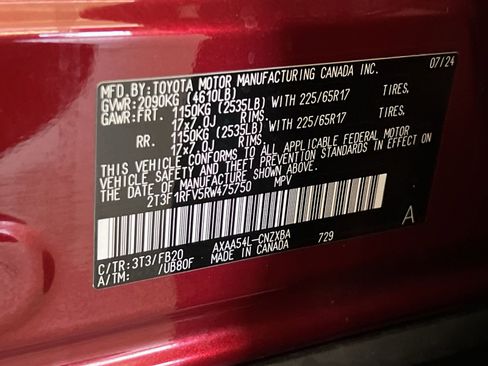 Used 2024 Toyota RAV4 LE AWD/4WD image 39