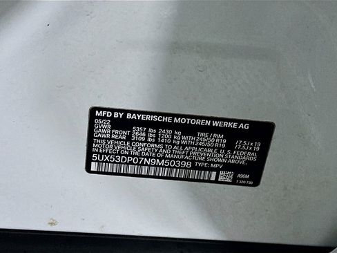 Used 2022 BMW X3 xDrive30i image 34