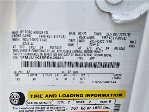 Certified 2023 Ford Expedition Limited RWD image 18