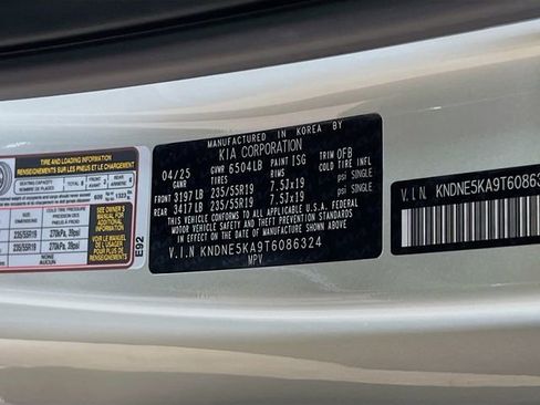 New 2026 Kia Carnival SX Prestige image 35