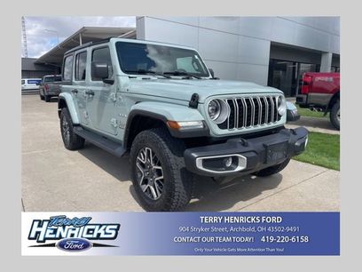 Used 2024 Jeep Wrangler Unlimited Sahara w/ Safety Group