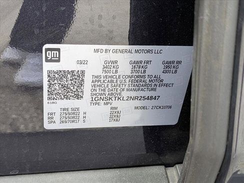 Used 2022 Chevrolet Tahoe High Country image 23