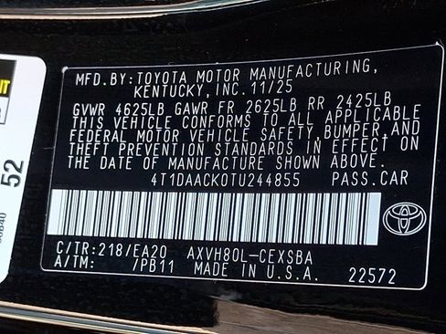 Certified 2026 Toyota Camry SE image 26