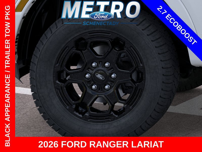 New 2026 Ford Ranger Lariat w/ Black Appearance Package AWD/4WD image 19