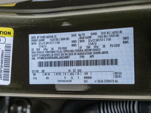 Used 2024 Ford Bronco Raptor w/ Interior Carbon Fiber Pack 6 image 78