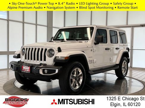 Used 2021 Jeep Wrangler Unlimited Sahara image 4
