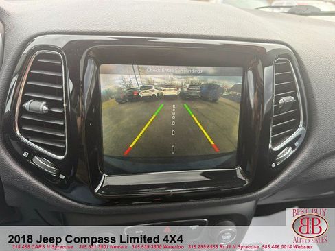 Used 2018 Jeep Compass Limited w/ Navigation Group AWD/4WD image 27