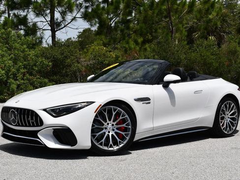 Used 2024 Mercedes-Benz SL 55 AMG 4MATIC image 24
