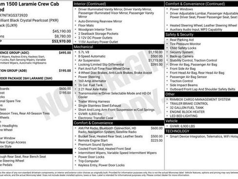 Used 2016 RAM 1500 Laramie w/ Convenience Group image 3