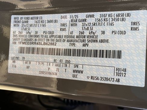 New 2025 Ford Bronco Raptor image 56