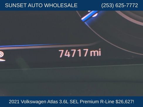 Used 2021 Volkswagen Atlas SEL Premium AWD/4WD image 33