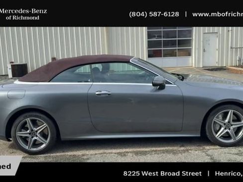 Used 2018 Mercedes-Benz E 400 4MATIC Cabriolet image 3