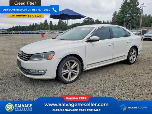 Used 2014 Volkswagen Passat TDI SEL Premium FWD image 1