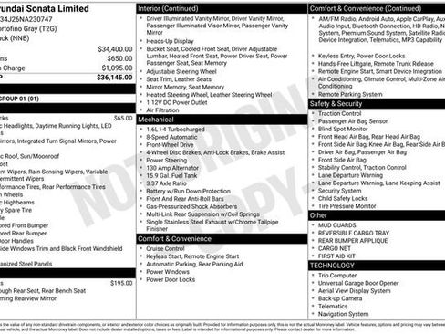 Used 2022 Hyundai Sonata Limited image 9