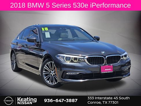 Used 2018 BMW 530e RWD image 1