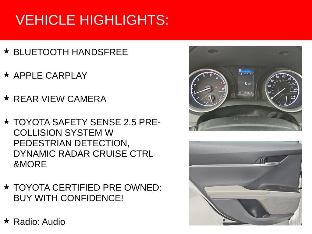 Certified 2023 Toyota Camry LE FWD image 9