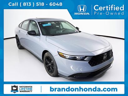 Certified 2025 Honda Accord SE