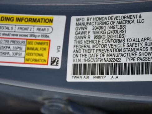 Used 2022 Honda Accord Touring image 26